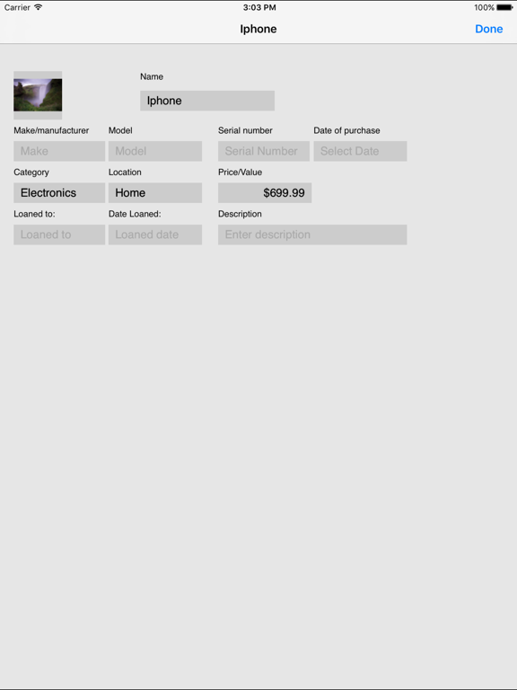 Screenshot #5 pour TrackMyStuff
