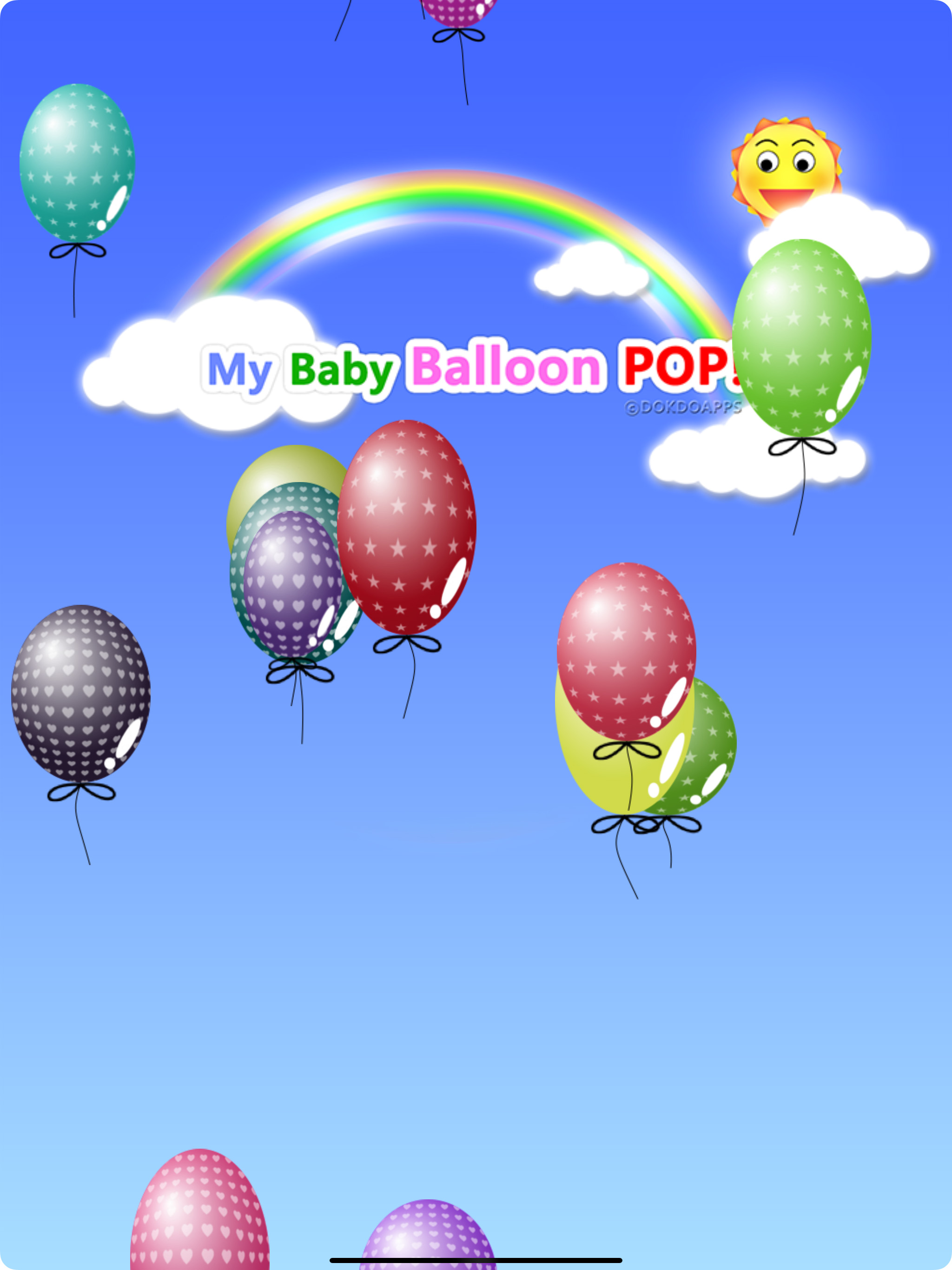 My baby game Balloon Pop! lite