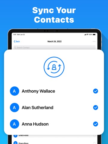 Contacts Sync-for Google Gmailのおすすめ画像2