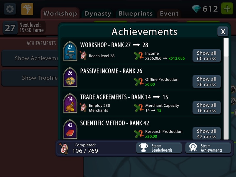 Crafting Idle Clicker screenshot 8