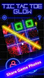 tic tac toe glow by tmsoft iphone screenshot 4