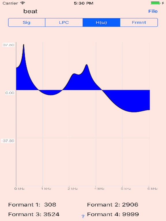 Screenshot #5 pour Formant Analyzer