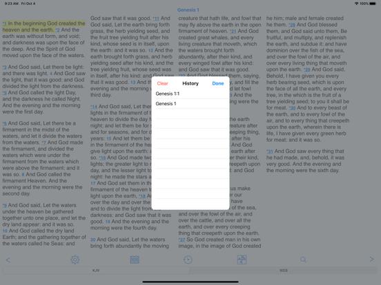 FastBible iPad screenshot 5 - Reference app