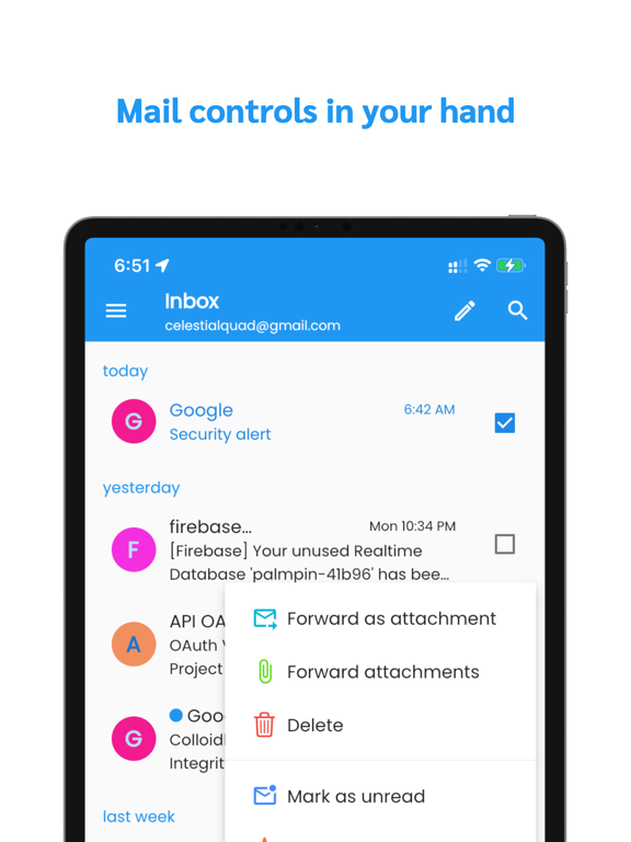 Webmail App screenshot 3