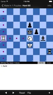 mate in 1 chess puzzles iphone screenshot 1