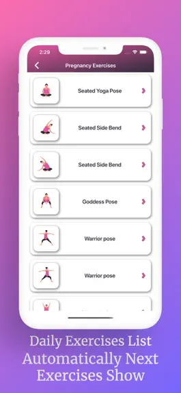 Game screenshot Pregnancy Yoga App apk