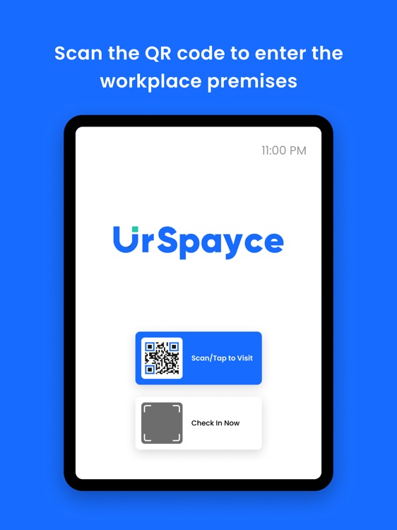 UrSpayce: Visitor Kiosk App