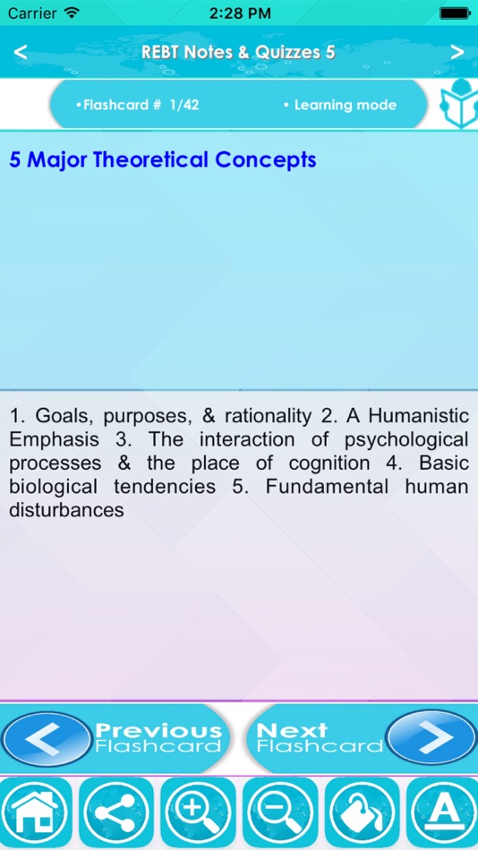 #2. REBT Exam Review: Notes & Quiz (iOS) 由: Tourkia CHIHI