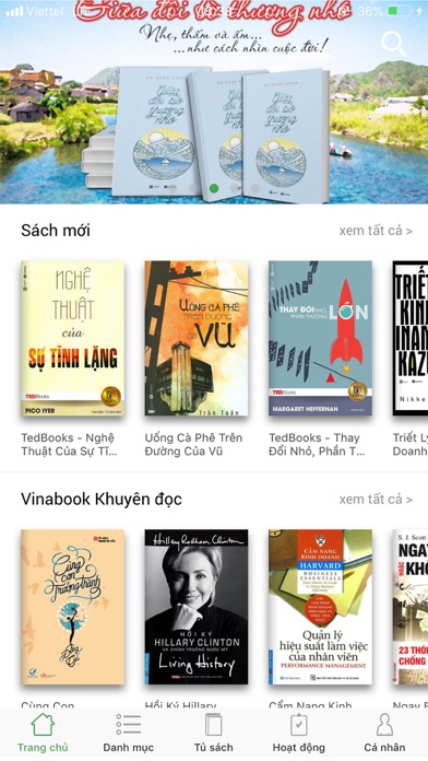 Vinabook Reader - 10.000 ebook Screenshot