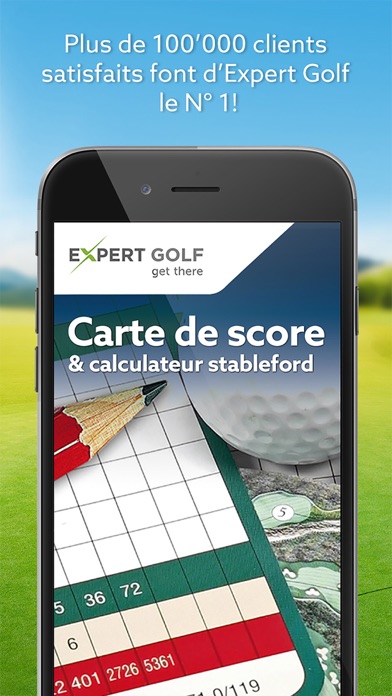 Screenshot #1 pour Expert Golf – Carte de score