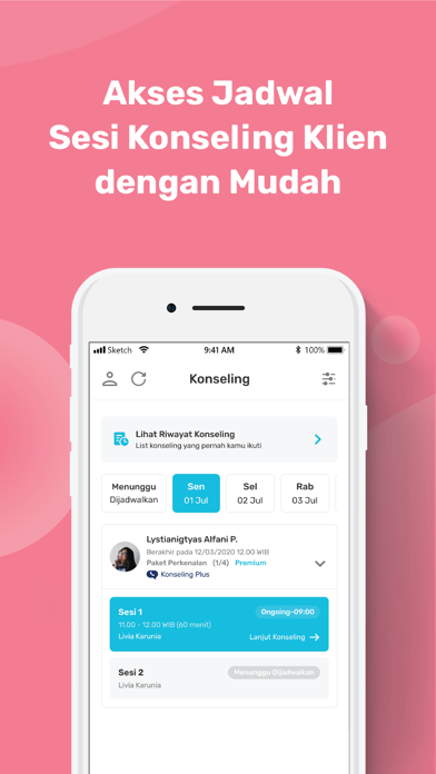 Riliv Psikolog Screenshot