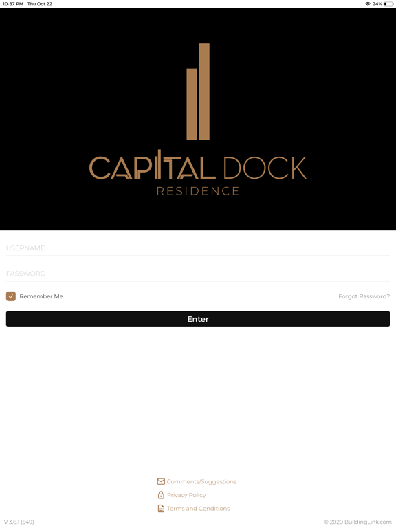 Screenshot #4 pour Capital Dock Residence App