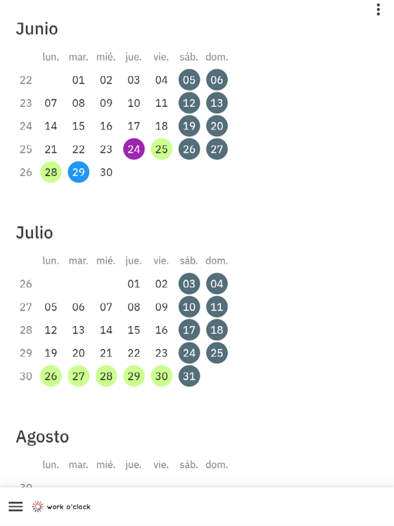 Screenshot #5 pour Work o'clock