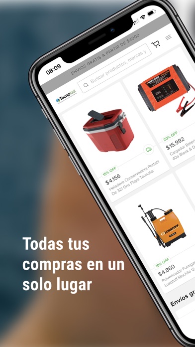 eShop Tecnofast Screenshot