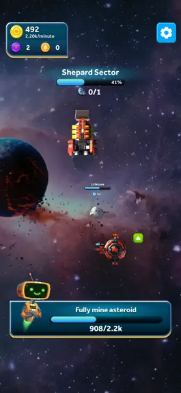 Game screenshot SpaceY - Idle Miner RPG apk