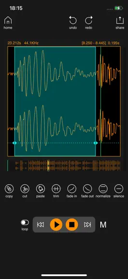 Game screenshot Wavebox Audio Editor apk
