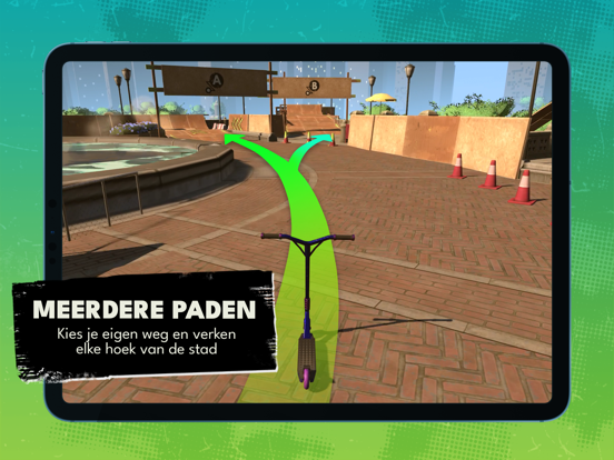 Touchgrind Scooter iPad app afbeelding 6