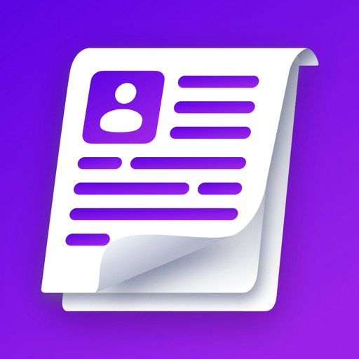 Resume Builder - Job CV Maker Icon