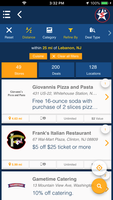 Fundraising & Rewards Screenshot