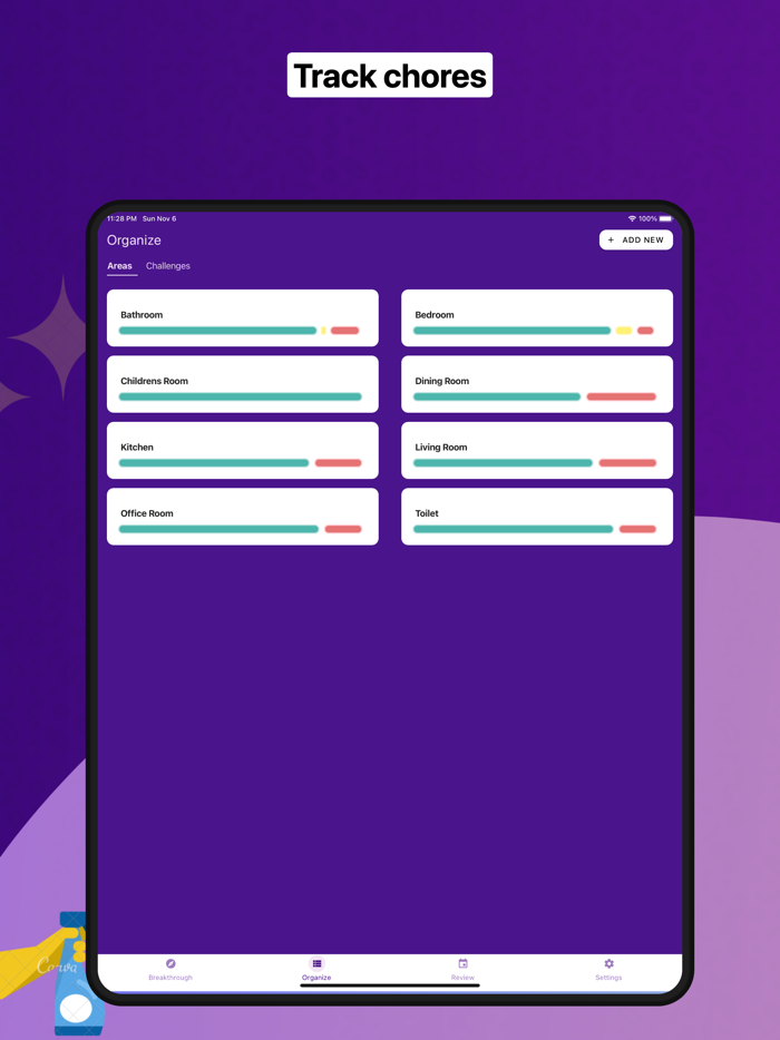 Housy House Cleaning Schedule