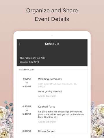 Joy - Wedding App & Websiteのおすすめ画像3