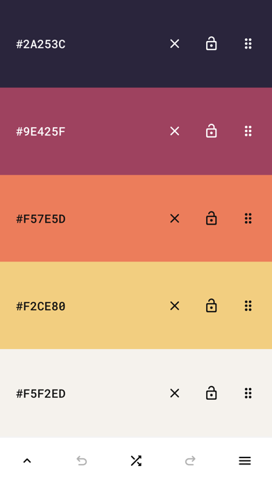 Pigments - Color Palettes screenshot n.1