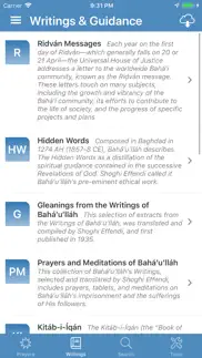 bahá'í prayers,writings,tools iphone screenshot 2