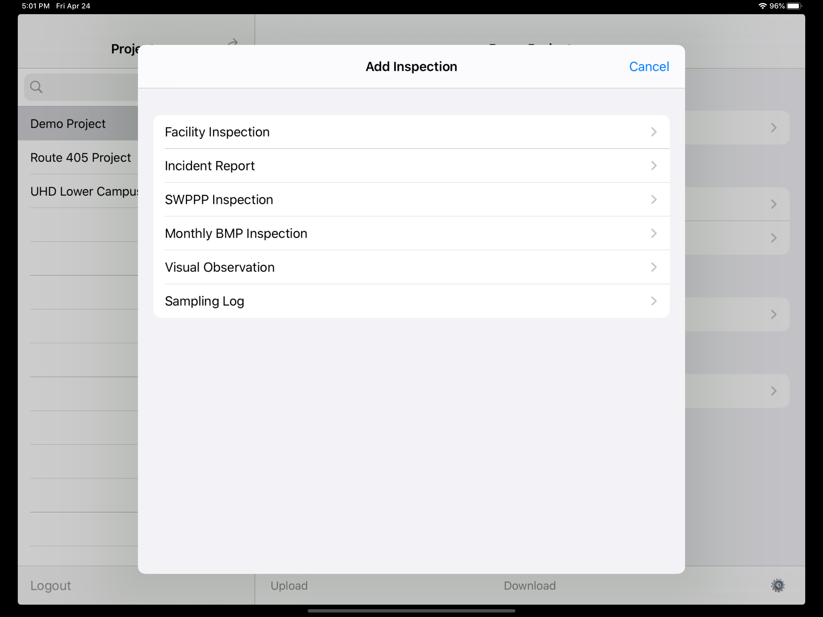 dat mobile Field app