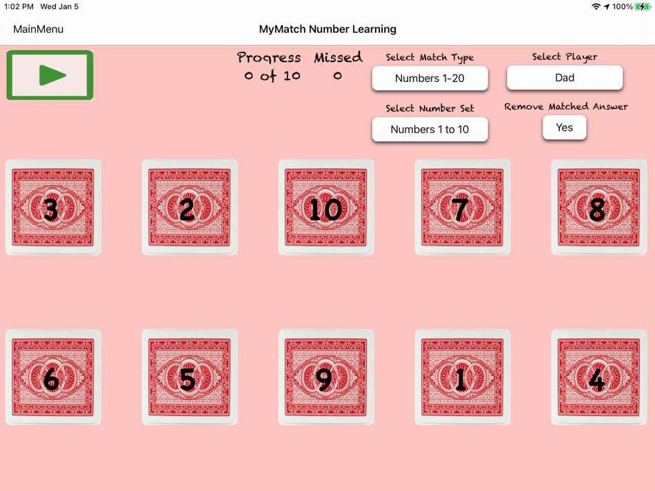 #9. MyMatchGame (iOS) 由: DONALD EWING