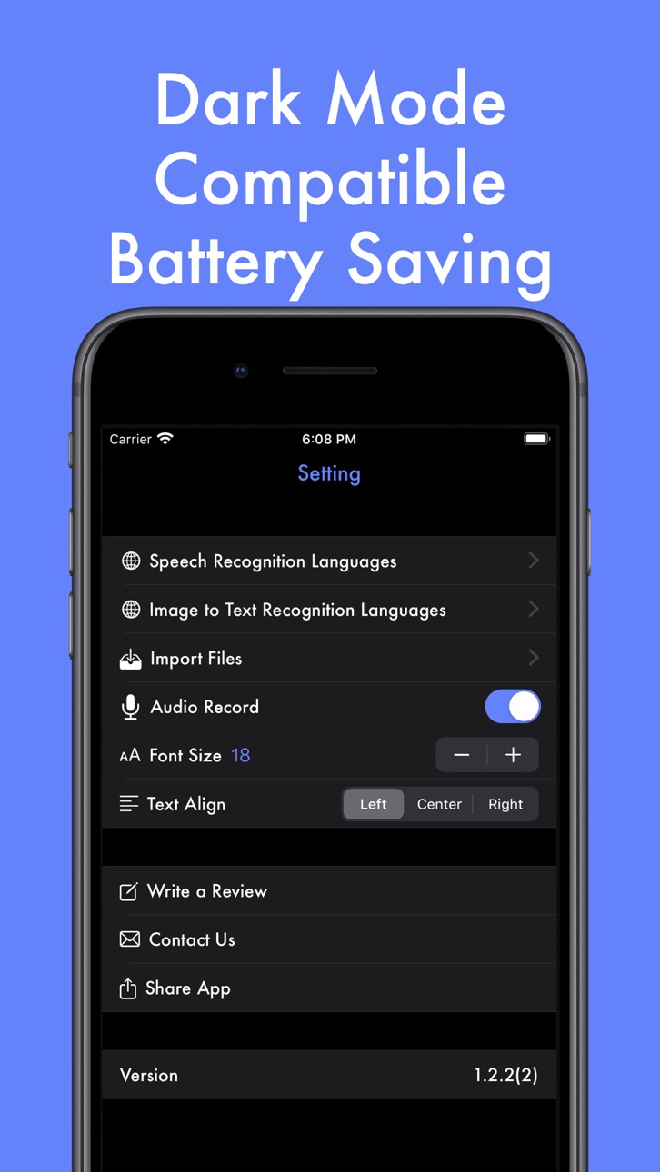 iPhone screenshot
