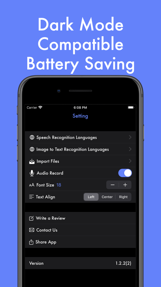 #7. Texter - Recording, Transcript (iOS) 由: Yuichi Matsuoka