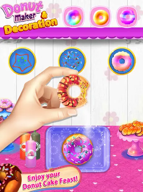 Sweet Donut Maker Cooking game
