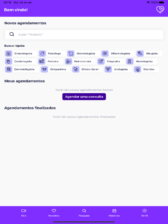 Screenshot #4 pour Amplimed: Agendar consulta