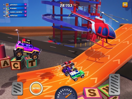 Nitro Jump : PvP racing game iPad app afbeelding 5