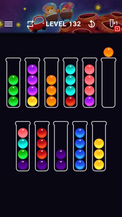 Ball Sort Color Water Puzzle Screenshot