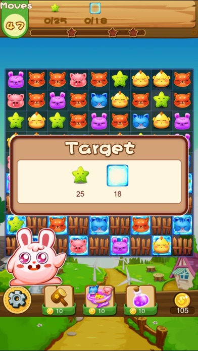Animal Pop Fun - Match 3 Games Screenshot