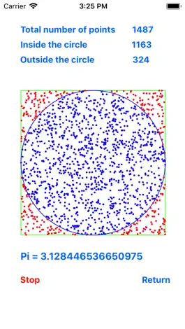Game screenshot Calculation of Pi apk