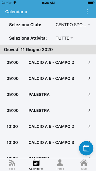 Activa Piacenza Screenshot