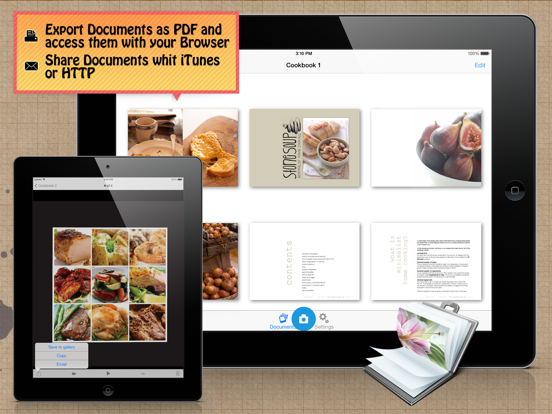 Scanner - Document Wallet iPad screenshot