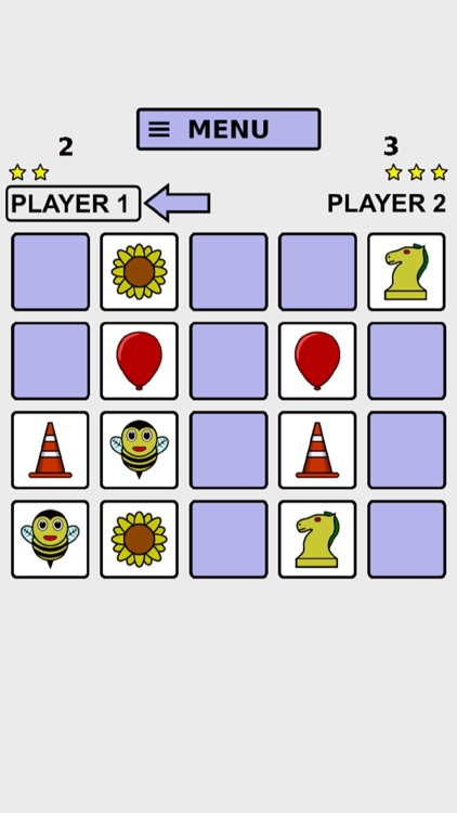 Pairs - Concentration in cards