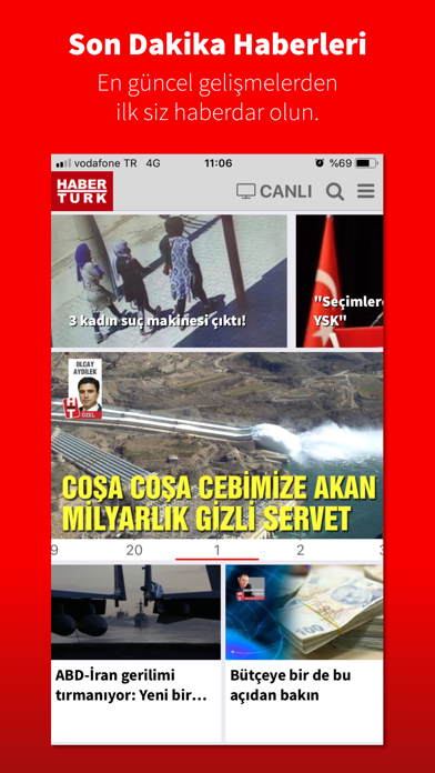 Haberturk Screenshot