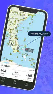 radarbox · live flight tracker iphone screenshot 2