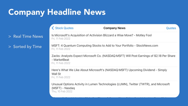 Stock Charts and Quotes screenshot-7