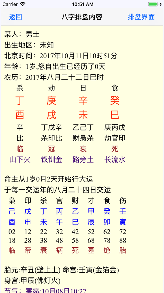 #2. 综合排盘 (iOS) 由: 印社 王