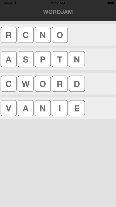 Word Jam - jumble scramble Screenshots
