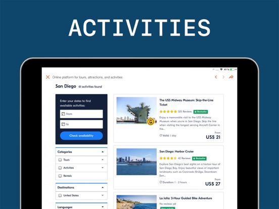 San Diego Travel Guide . iPad screenshot 6 - Travel app