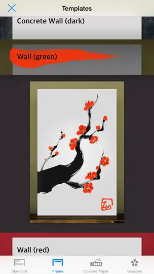 Capture d'écran de Zen Brush 2 sur iPhone 3