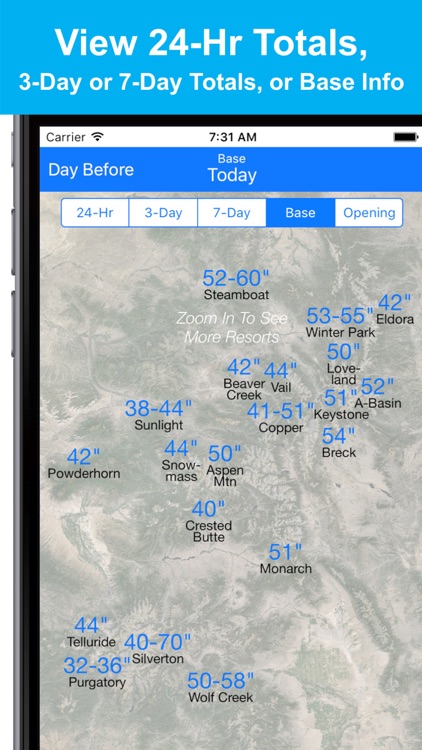 Colorado Snow Map & Webcams screenshot-4