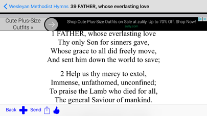 Screenshot #3 pour Methodist Hymn Lyrics