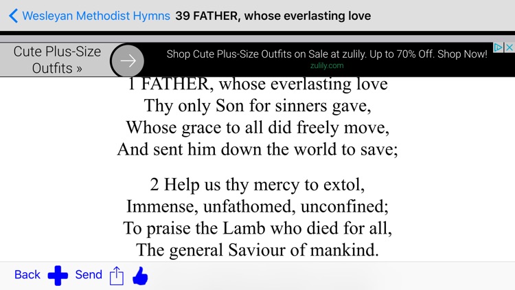 Methodist Hymn Lyrics